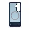 Evelatus Samsung Galaxy S26 Gumowana obudowa MagSafe ze stojakiem Granatowa