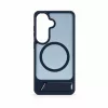 Evelatus Samsung Galaxy S26 Gumowana obudowa MagSafe ze stojakiem Granatowa