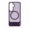 Evelatus Samsung Galaxy S26 Etui z gumową powłoką MagSafe ze stojakiem, kolor fioletowy