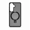 Evelatus Samsung Galaxy S26 Shield Case z MagSafe i stojakiem, matowe czarne kółko