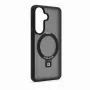 Evelatus Samsung Galaxy S26 Shield Case z MagSafe i stojakiem, matowe czarne kółko