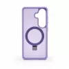Evelatus Samsung Galaxy S26 Etui Shield z MagSafe i podstawką, matowy pierścień, lawendowy fiolet
