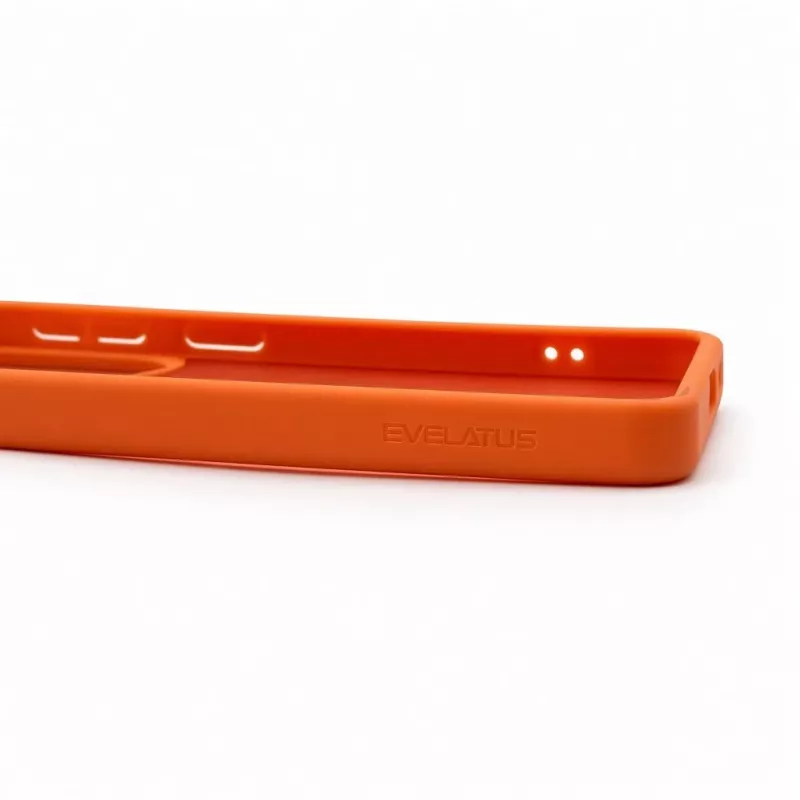 Evelatus Samsung Galaxy S26 Shield Case z MagSafe i stojakiem, matowy pomarańczowy