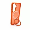Evelatus Samsung Galaxy S26 Shield Case z MagSafe i stojakiem, matowy pomarańczowy