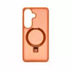 Evelatus Samsung Galaxy S26 Shield Case z MagSafe i stojakiem, matowy pomarańczowy