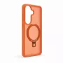 Evelatus Samsung Galaxy S26 Shield Case z MagSafe i stojakiem, matowy pomarańczowy
