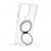 Evelatus Samsung Galaxy S26 Ultra Etui hybrydowe z MagSafe PC+TPU 360 Metalowy stojak Przezroczyste