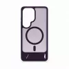 Evelatus Samsung Galaxy S26 Ultra Gumowana obudowa MagSafe ze stojakiem - Fioletowa