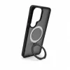 Evelatus Samsung Galaxy S26 Ultra Shield Case z MagSafe i stojakiem, pierścień matowy czarny