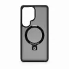 Evelatus Samsung Galaxy S26 Ultra Shield Case z MagSafe i stojakiem, pierścień matowy czarny