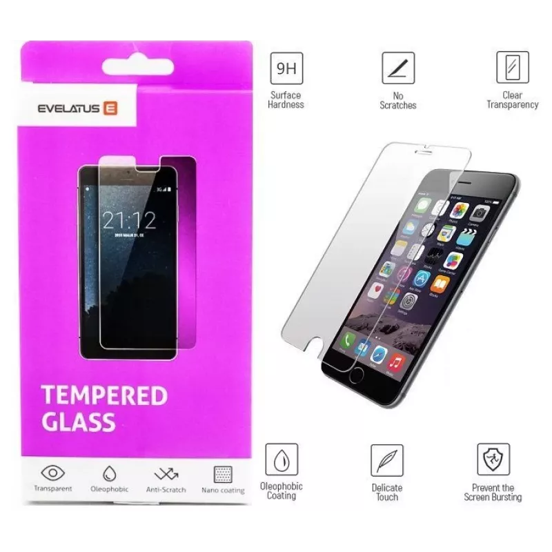 Evelatus Samsung Galaxy S6 Edge Black Mid Frame Replacement