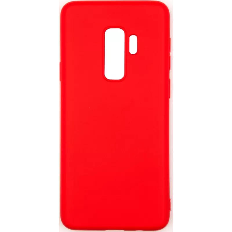 Evelatus Samsung Galaxy S9 Plus Nano Silicone Case Soft Touch TPU Red