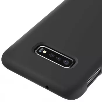 Evelatus Samsung S10e Premium etui silikonowe Soft Touch czarne