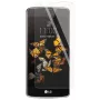 EVELATUS Silikonowa Tylna Pokrywa do LG K8 (2016) - Czarny