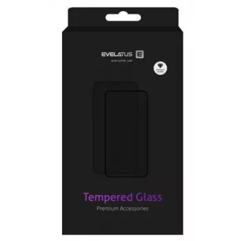 Evelatus Szkło hartowane do Apple iPhone 15 Pro Max – 0,33 mm, 9H, 3x mocniejsze, antystatyczne, japoński klej, kompatybilne z etui