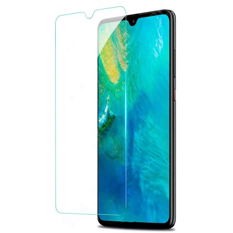 Evelatus Tempered Glass Screen Protector for Huawei Y6P 2020, 0.33mm Flat Clear, Japan Glue, Anti-Static