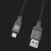 Evelatus USB-A to Lightning Cable 1.2m (MFi11CL) Aluminum Housing Braided Black