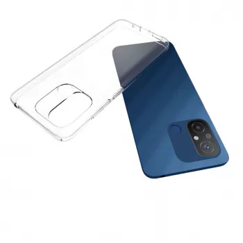 Evelatus Xiaomi Redmi 12C Przezroczyste Silikonowe Etui 1,5 mm TPU Transparent