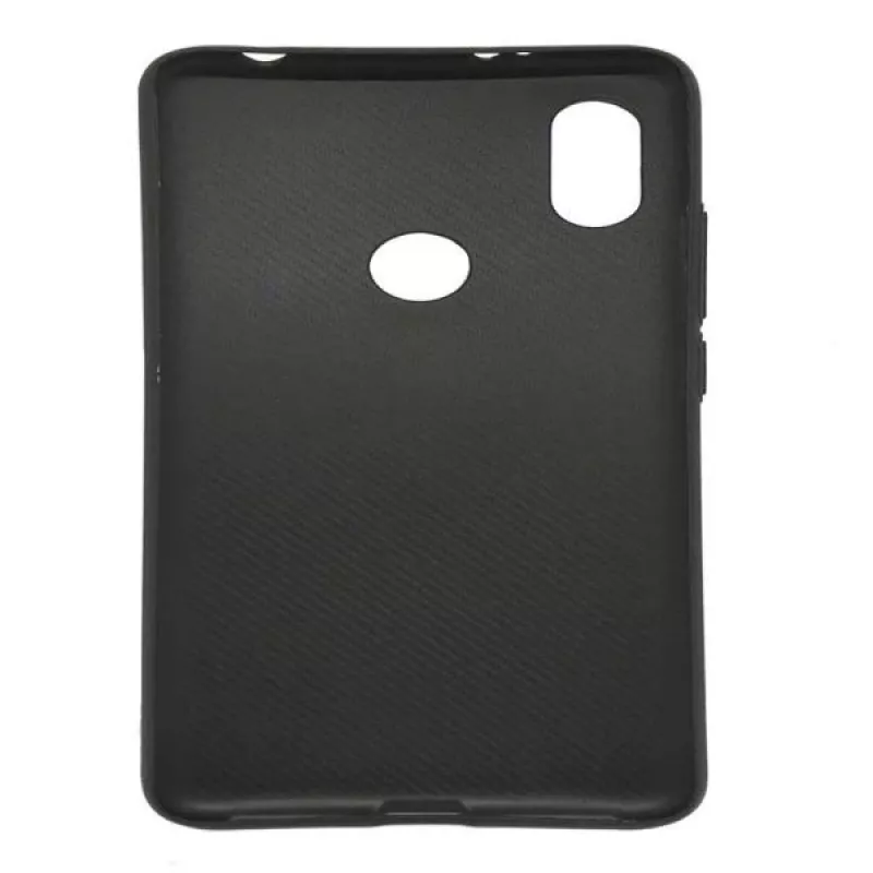Evelatus Xiaomi Redmi 5 Plus TPU Case 2 z Metalową Płytką (Kompatybilny z Magnetycznym Uchwytem Samochodowym) Czerwony