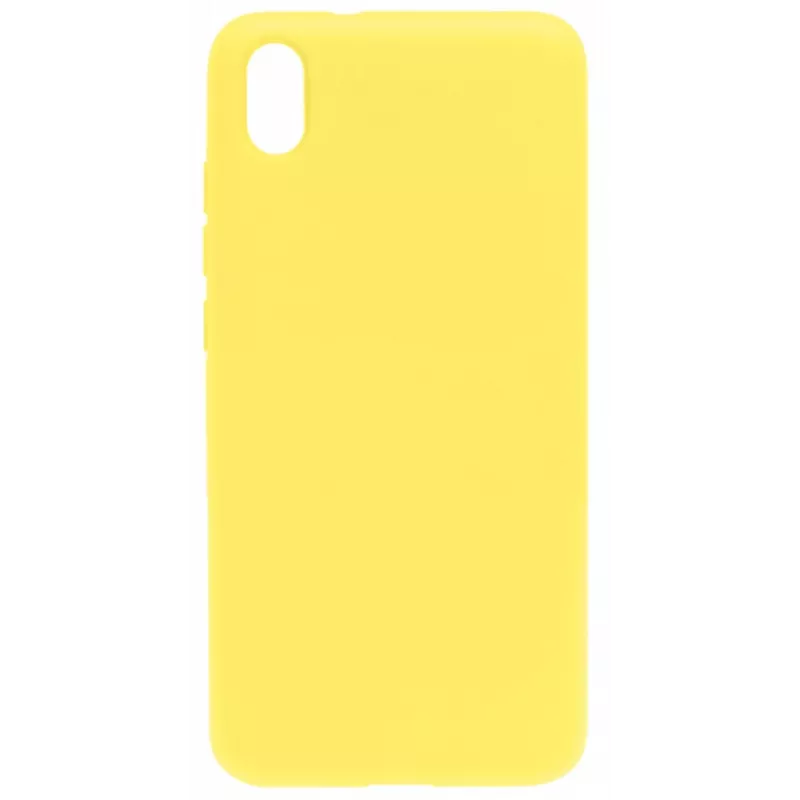 Evelatus Xiaomi Redmi 7A Nano Silicone Case Soft Touch TPU Yellow