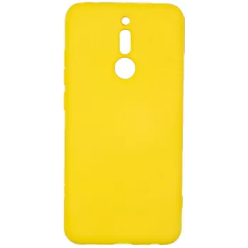 Evelatus Xiaomi Redmi 8 Nano Silicone Case Soft Touch TPU Yellow