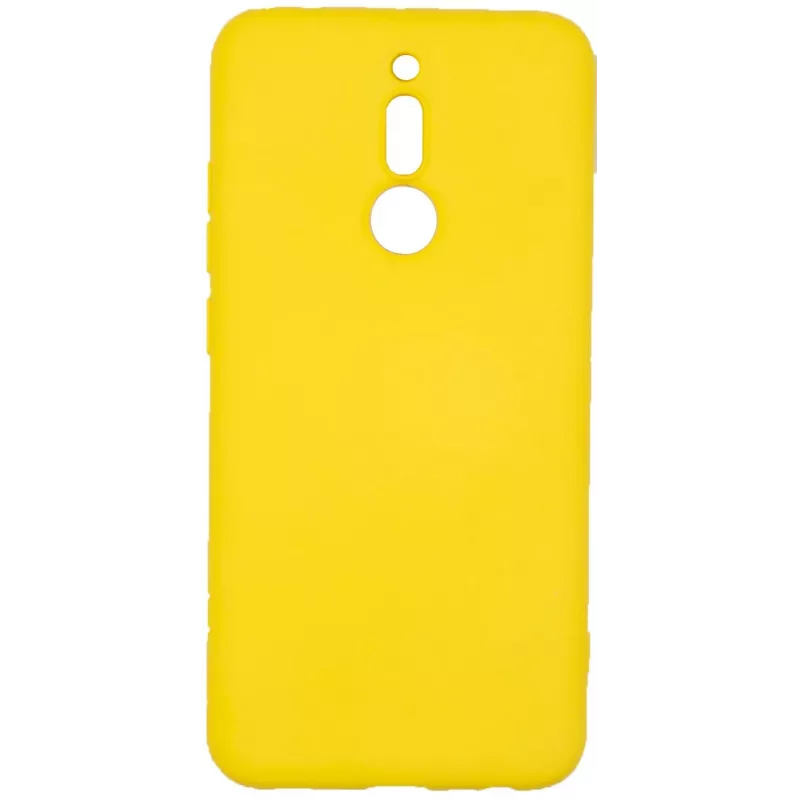 Evelatus Xiaomi Redmi 8 Nano Silicone Case Soft Touch TPU Yellow