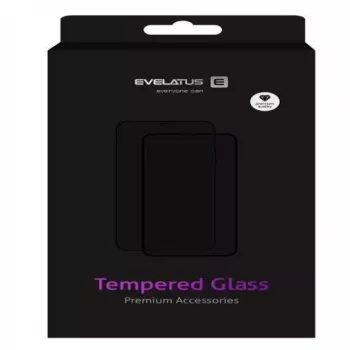 Evelatus Xiaomi Redmi 9 0.33mm Flat Clear Tempered Glass Screen Protector with Japan Glue, Anti-Static