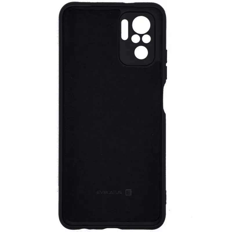 Evelatus Xiaomi Redmi Note 10 / Note 10S Nano Silicone Case Soft Touch TPU Black