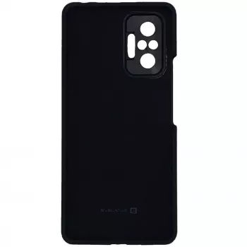 Evelatus Xiaomi Redmi Note 10 Pro Premium Soft Touch Silicone Case Black