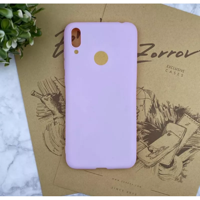 Evelatus Xiaomi Redmi Note 7 Nanie Silikonowe Etui Soft Touch TPU Niebieski