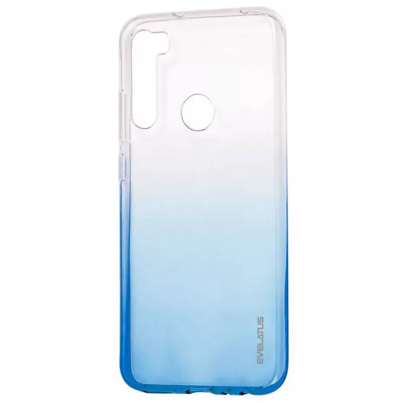Evelatus Xiaomi Redmi Note 8 / Redmi Note 8 2021 Gradient TPU Case Blue