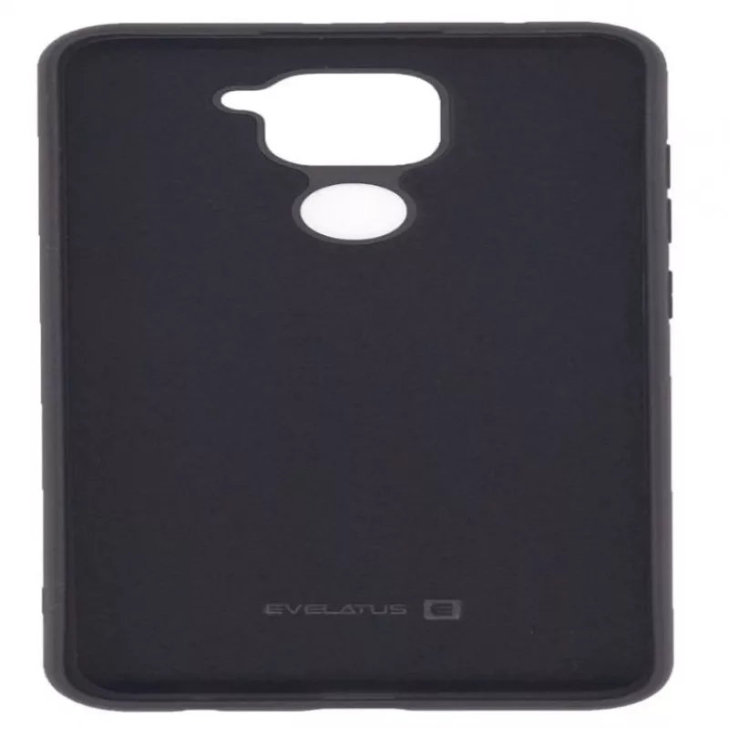 Evelatus Xiaomi Redmi Note 9 Nano Silicone Case Soft Touch TPU Black