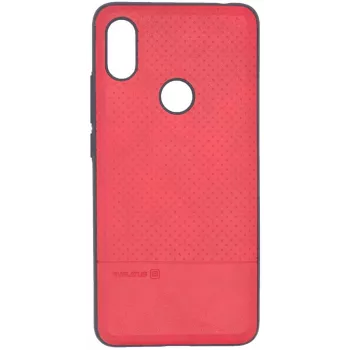 Evelatus Xiaomi Redmi S2 TPU Case 1 z Metalową Płytką (Kompatybilny z Magnetycznym Uchwytem Samochodowym) Czerwony