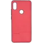 Evelatus Xiaomi Redmi S2 TPU Case 1 z Metalową Płytką (Kompatybilny z Magnetycznym Uchwytem Samochodowym) Czerwony