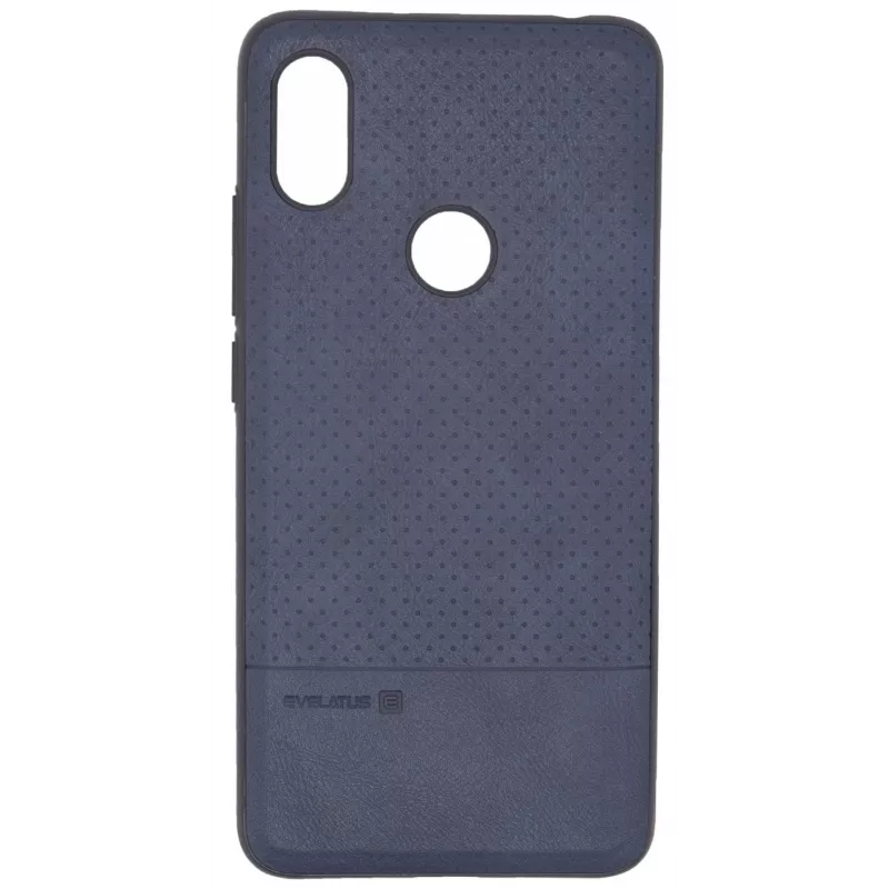 Evelatus Xiaomi Redmi S2 TPU Case z Metalową Płytką do Magnetycznego Uchwytu Samochodowego Niebieski