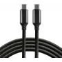 everActive CBB-1PD3 USB-C do USB-C Kabel 1m PD 60W 3A Czarny