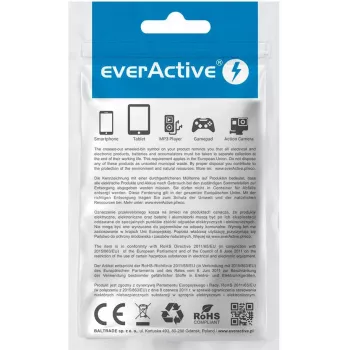 everActive CBB-2PDR USB-C do USB-C RGB LED Pleciony Kabel 2m 3A 60W Czarny