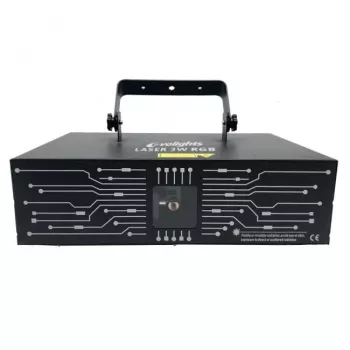 EVOLIGHTS LASER 3W RGB Professional Stage Laser Light