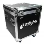 EVOLIGHTS LUMENO CASE 2IN1 Transport Case for 2x LUMENO LED PAR Lights, Flight Case with Wheels