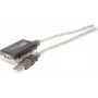 Kabel USB 2.0 Type-A do Type-B Exertis Connect 149213, 1,8m, szary/przezroczysty