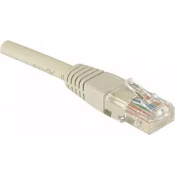 Exertis Connect 857250 kabel sieciowy Cat5e U/UTP, 10 m, szary, RJ45, Gigabit Ethernet