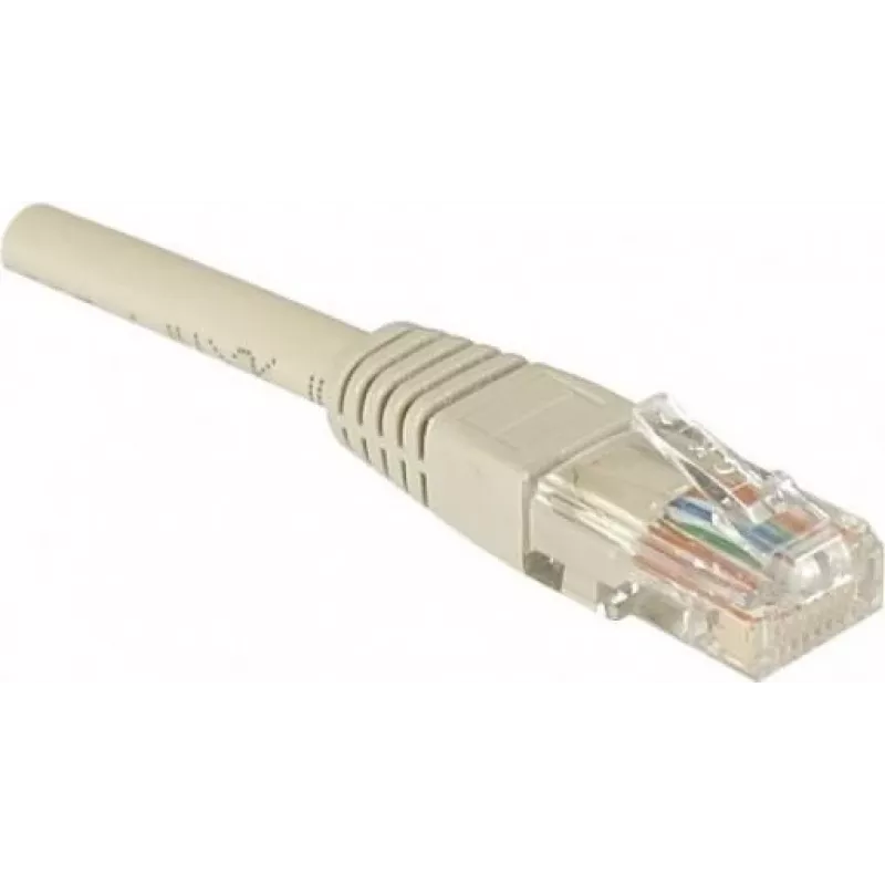 Exertis Connect 857250 kabel sieciowy Cat5e U/UTP, 10 m, szary, RJ45, Gigabit Ethernet