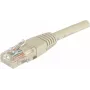 Exertis Connect 857250 kabel sieciowy Cat5e U/UTP, 10 m, szary, RJ45, Gigabit Ethernet