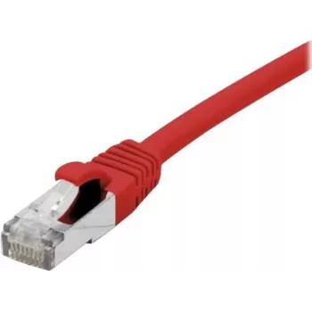 Exertis Connect 858468 kabel krosowy Cat6a S/FTP, 1m, czerwony