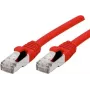 Exertis Connect 858468 kabel krosowy Cat6a S/FTP, 1m, czerwony