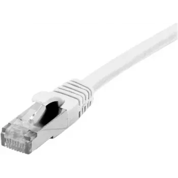 EXERTIS CONNECT kabel krosowy Cat. 6 F/UTP, PoE, bezhalogenowy, biały, 0,5 m, Snagless 850883