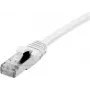EXERTIS CONNECT CAT 6 F/UTP PoE bezhalogenowy biały kabel krosowy 15m z ochroną zatrzasku 850889
