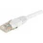 Kabel krosowy EXERTIS CONNECT Cat.6 U/UTP, 7m, biały, RJ45, ochrona zatrzasku, 1 Gbps, PVC 246788