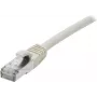 Przewód krosowy EXERTIS CONNECT Cat 6A S/FTP, 3 m, szary, LSZH, smukłe odciążenie, 10 Gbps 858407