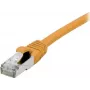 Kabel krosowy EXERTIS CONNECT Cat 6A S/FTP, 3 m, pomarańczowy, Slim Bend Protection 858535